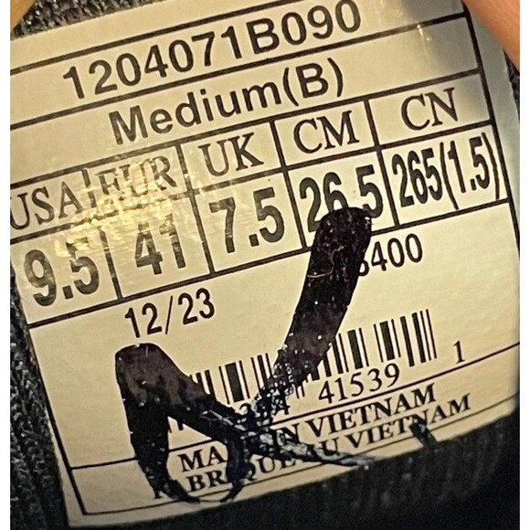 Brooks Ghost 16 Women's 9.5 Black Athletic Mesh Sneaker Walking Running Shoes - Picture 9 of 12